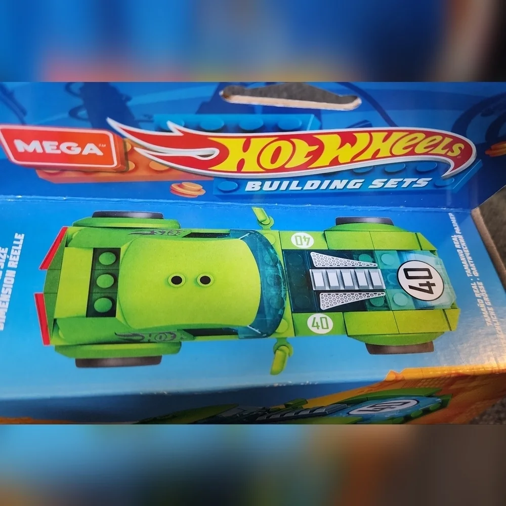 🎄Mattel Green Building Set HW40 Car - Picture 4 of 4